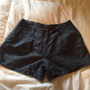 Navy blue summer shorts